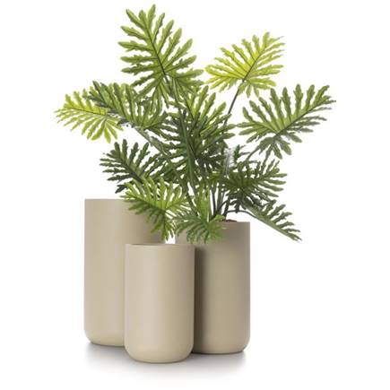 Henders en Hazel Reza set van 3 bloempotten H70-50cm