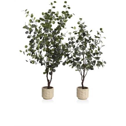 Henders en Hazel Eucalyptus Tree kunstplant H140cm