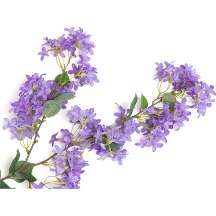 Henders en Hazel Jasmin Branch kunstbloem H115cm Paars