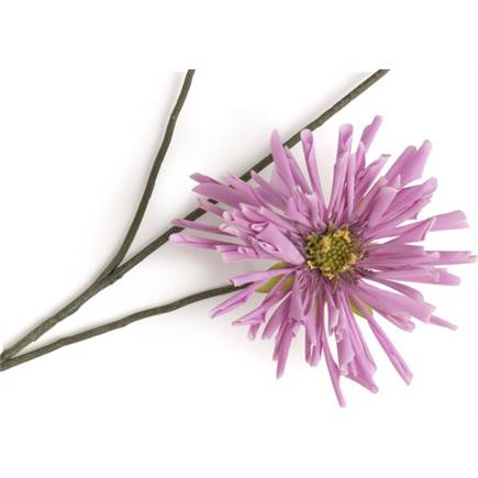 Henders en Hazel Dahlia Spider Spray kunstbloem H75cm Paars