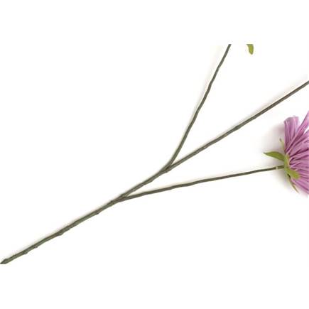 Henders en Hazel Dahlia Spider Spray kunstbloem H75cm Paars