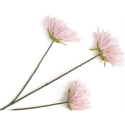 Henders en Hazel Dahlia Spider Spray kunstbloem H75cm Roze
