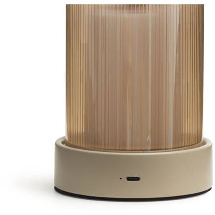 Henders en Hazel Matz draadloze 1*LED Beige