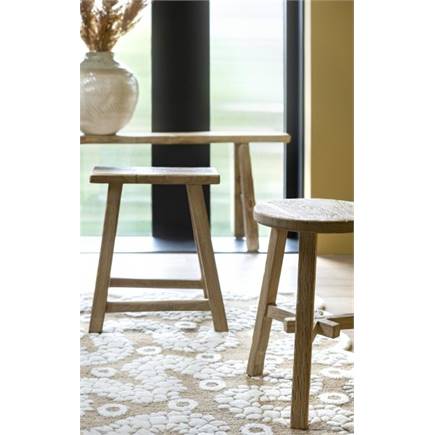 Henders en Hazel Mex kruk rond H50cm