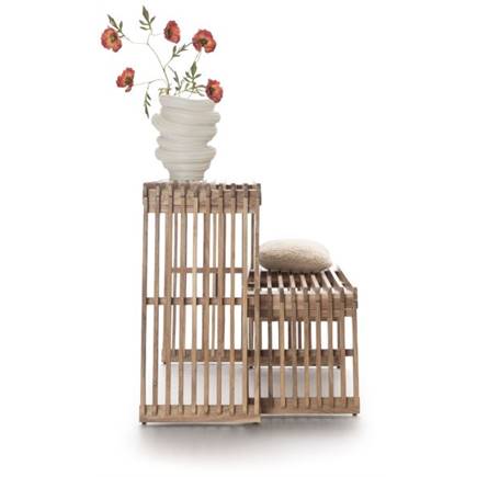Henders en Hazel Lino wandtafel 120cm Bruin