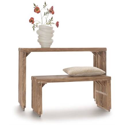 Henders en Hazel Lino wandtafel 120cm Bruin
