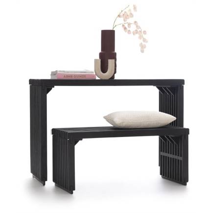 Henders en Hazel Lino wandtafel 120cm Zwart
