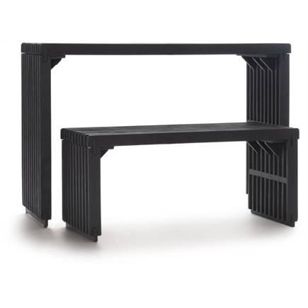 Henders en Hazel Lino wandtafel 120cm Zwart