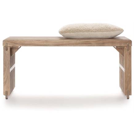 Henders en Hazel Lino bankje 96cm Bruin