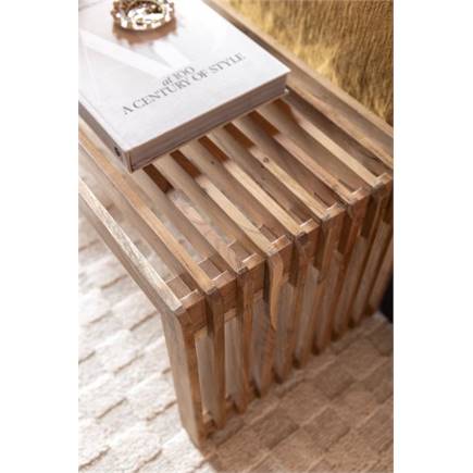 Henders en Hazel Lino bankje 96cm Bruin