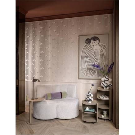Henders en Hazel Roan bank 2 zits Creme