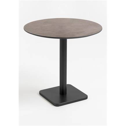 Henders en Hazel Brest bistrotafel stone rust D80cm