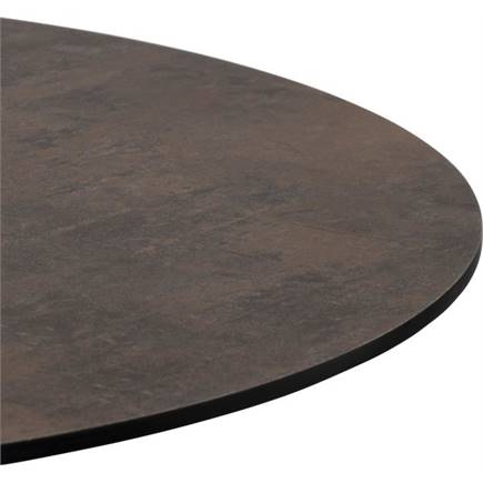Henders en Hazel Brest bistrotafel stone rust D80cm