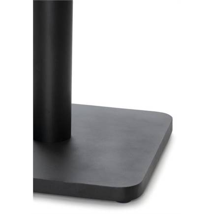 Henders en Hazel Brest bistrotafel stone anthracite 120x75cm Zwart