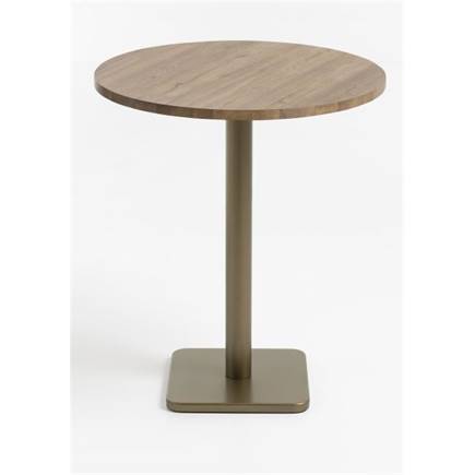 Henders en Hazel Brest bartafel vintage oak D80cm Goud