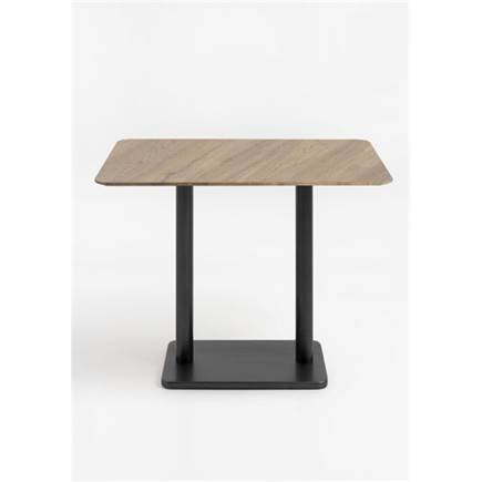 Henders en Hazel Brest bartafel vintage oak 120x75cm Zwart