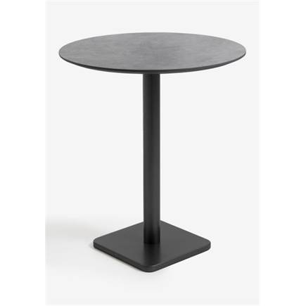 Henders en Hazel Brest bartafel stone anthracite D80cm