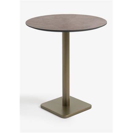Henders en Hazel Brest bartafel stone rust D80cm Goud
