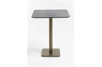 Henders en Hazel Brest bartafel stone anthracite 75x75cm Goud 