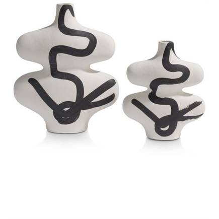 Henders en Hazel Curvy vaas H35cm