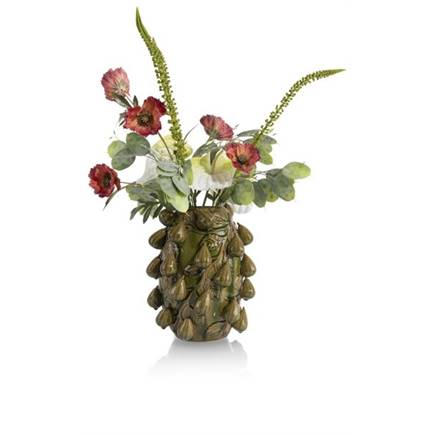 Henders en Hazel Green Fig vaas H36cm