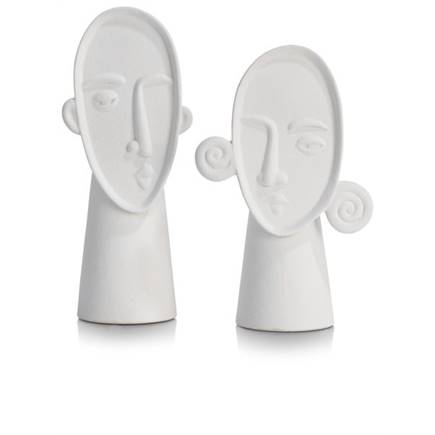 Henders en Hazel Pip beeld H29cm