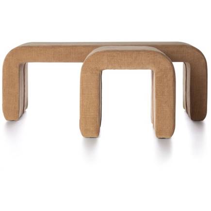 Henders en Hazel Noah bankje H47cm Koper