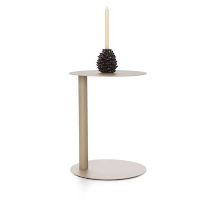 Henders en Hazel Owen bijzettafel H50cm Taupe