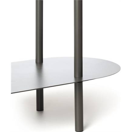 Henders en Hazel Owen wandtafel H77cm Antraciet