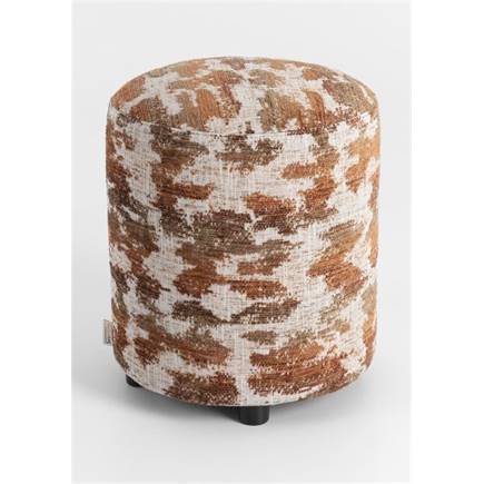 Henders en Hazel Noble poef H50cm Koper