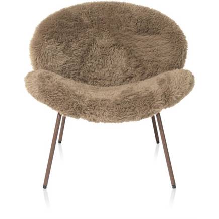 Henders en Hazel Freddy fauteuil Koper
