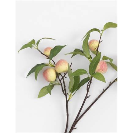 Henders en Hazel Peach spray kunstbloem H85cm