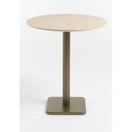 Henders en Hazel Brest bartafel Travertine D80cm Goud