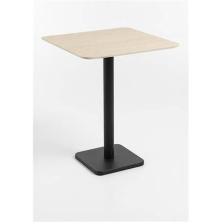 Henders en Hazel Brest bartafel Travertine 75x75cm Zwart