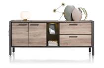 Henders en Hazel 210 cm - 2-deuren + 2-laden + 2-niches (+ led) dressoir