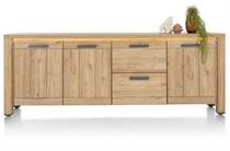 Henders en Hazel 230 cm - 3-deuren + 2-laden (LED + dimmer) dressoir