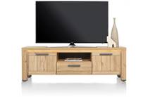 Henders en Hazel DELMONTE tv meubel lowboard 170 cm - 2-deuren + 1-lade + 1-niche (LED + dimmer)
