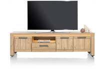 Henders en Hazel DELMONTE tv meubel lowboard 200 cm - 3-deuren + 1-lade + 1-niche (LED + dimmer)