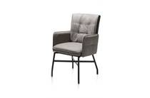 Henders en Hazel metalen frame eetkamer fauteuil