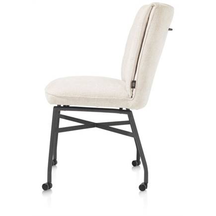 Henders en Hazel metalen frame wielen - pocket - greep Livigno crème + accent in Calabria crème