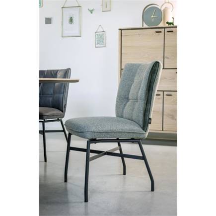 Henders en Hazel metalen frame wielen - pocket - greep Livigno d.groen + accent in Calabria mosgroen