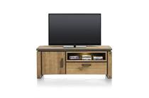 Henders en Hazel lowboard 150 cm - 1-deur + 1-lade + 1-niche (+ LED) tv meubel