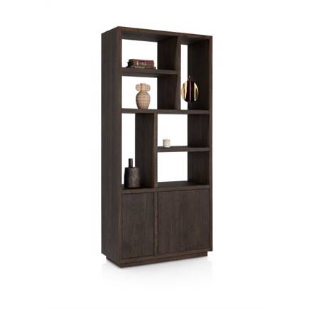 Henders en Hazel roomdivider 100 cm - 4-deuren + 6-niches