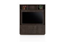 Henders en Hazel GIJON tv meubel tv-kast met opzet 180 cm - 2-deuren + 2-laden + 3-niches met plint