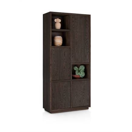 Henders en Hazel 100 cm - 4-deuren + 3-niches