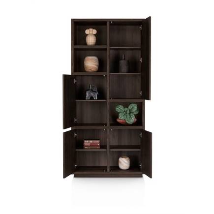 Henders en Hazel 100 cm - 4-deuren + 3-niches