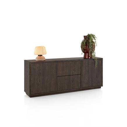 Henders en Hazel 200 cm - 2-deuren + 2-laden met plint