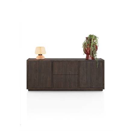 Henders en Hazel 200 cm - 2-deuren + 2-laden met plint