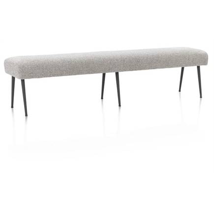 Henders en Hazel 200 cm zonder rug + pocket - stof Luton