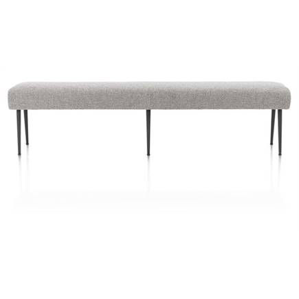 Henders en Hazel 200 cm zonder rug + pocket - stof Luton